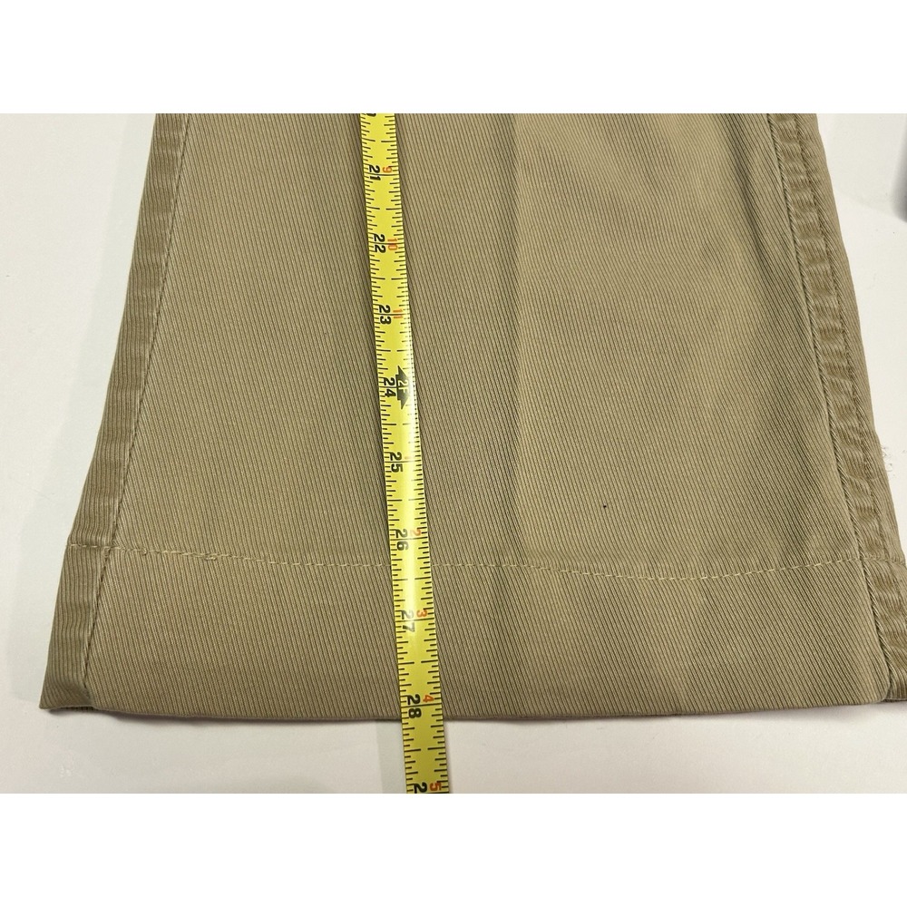 Vintage American Eagle Khaki Wide Leg Pants Womens 26 Low Rise Utility‎ Trousers - Picture 14 of 15